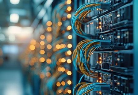 Dymax light-cure solutions for optical and telecommunications electronics applications.